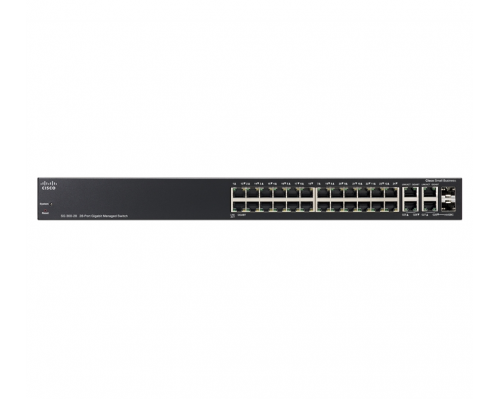 Cisco SG300-28 28-port Gigabit Managed Switch купить QBS.ru