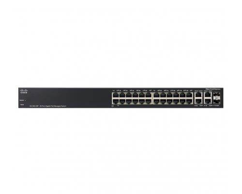Cisco SG300-28P 28-port Gigabit PoE Managed Switch купить QBS.ru