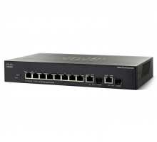 Cisco SF302-08 8-port 10/100 Managed Switch with Gigabit Uplinks