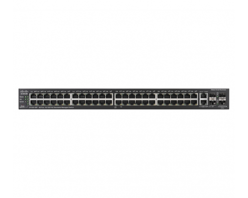 Cisco SF500-48P 48-port 10/100 POE Stackable Managed Switch with Gigabit Uplinks купить QBS.ru