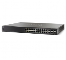Cisco SG500X-24 24-Port Gig with 4-Port 10-Gigabit Stackable Managed Switch