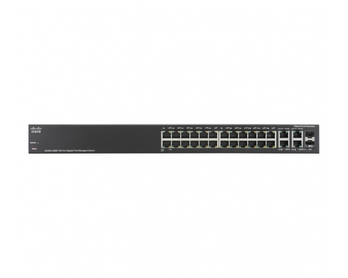 Cisco SG300-28MP 28-port Gigabit Max-PoE Managed Switch купить QBS.ru