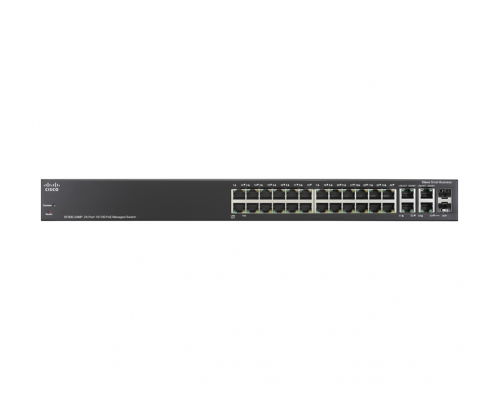 Cisco SF300-24MP 24-port 10/100 Max PoE Managed Switch купить QBS.ru