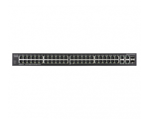 Cisco SG300-52P 52-port Gigabit PoE Managed Switch купить QBS.ru