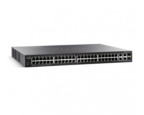 Cisco SG300-52P 52-port Gigabit PoE Managed Switch купить QBS.ru