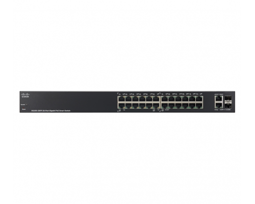 Cisco SG200-26P 26-port Gigabit PoE Smart Switch купить QBS.ru