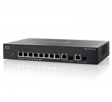 Cisco SF302-08P 8-port 10/100 PoE Managed Switch w/Gig Uplinks