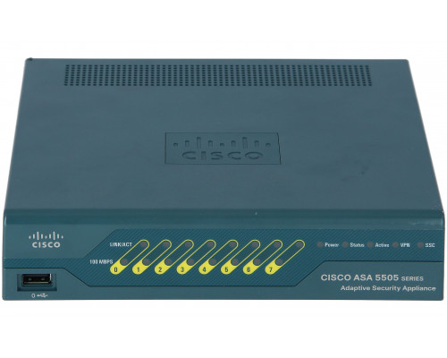 Межсетевой экран Cisco ASA5505-SEC-BUN-K8 купить QBS.ru