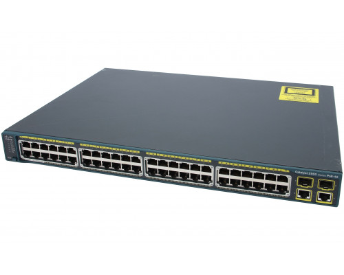 Коммутатор Cisco WS-C2960-48PST-L купить QBS.ru