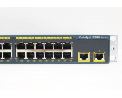 Коммутатор Cisco WS-C2960-48TT-S купить QBS.ru