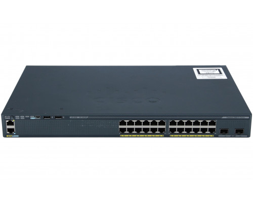 Коммутатор Cisco WS-C2960X-24TD-L купить QBS.ru