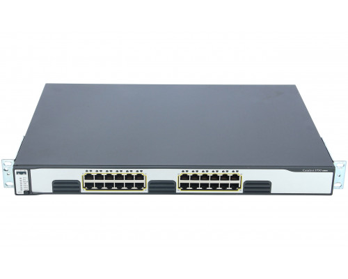 Коммутатор Cisco WS-C3750G-24T-S купить QBS.ru