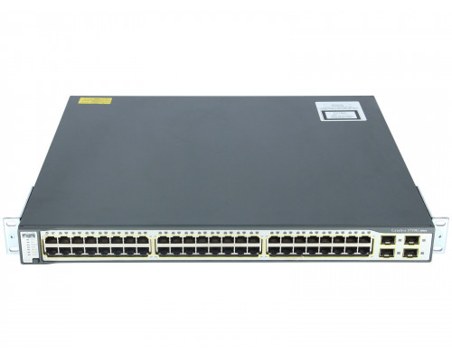 Коммутатор Cisco WS-C3750G-48TS-E купить QBS.ru