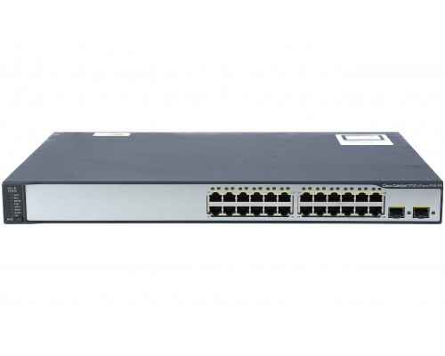 Коммутатор Cisco WS-C3750V2-24PS-E купить QBS.ru