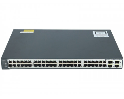 Коммутатор Cisco WS-C3750V2-48PS-S купить QBS.ru