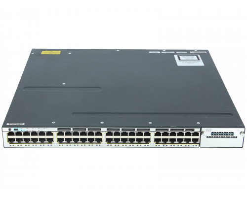 Коммутатор Cisco WS-C3750X-48PF-L купить QBS.ru