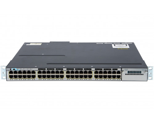 Коммутатор Cisco WS-C3750X-48PF-S купить QBS.ru