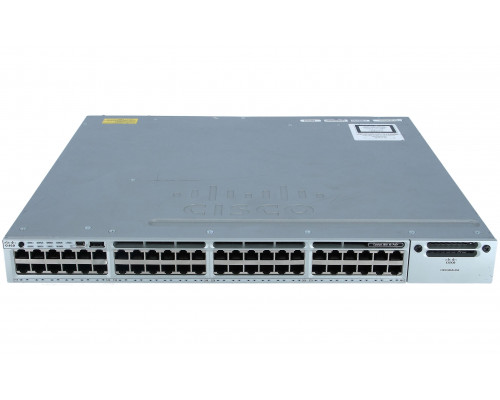 Коммутатор Cisco WS-C3850-48P-S купить QBS.ru