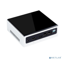Компьютер Hiper NUGi710510U Nettop NUG, Intel Core i7-10510U, 2* DDR4 SODIMM 2400MHz, UHD-графика Intel для процессоров Intel Core 10-го поколения (DP + HDMI), 1*Type-C, 4*USB2.0, 4*USB3.0, 2*LAN, 1*2.5HD