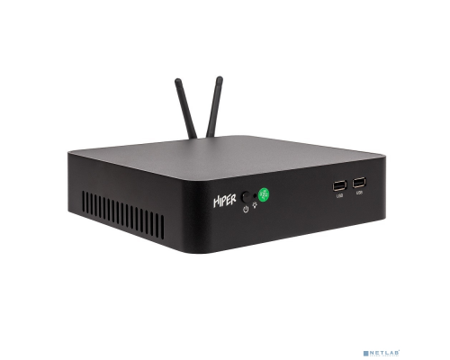 Компьютер Hiper 61GFBDM12QI Неттоп M8 i5 11500/8Gb/SSD256Gb UHDG 630/DOS/черный купить QBS.ru