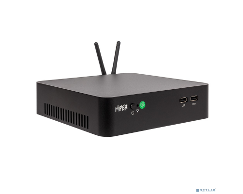 Компьютер Hiper 61GFBDC12QI Неттоп M8 i5 11500/8Gb/SSD256Gb UHDG 630/W10Pro/черный купить QBS.ru