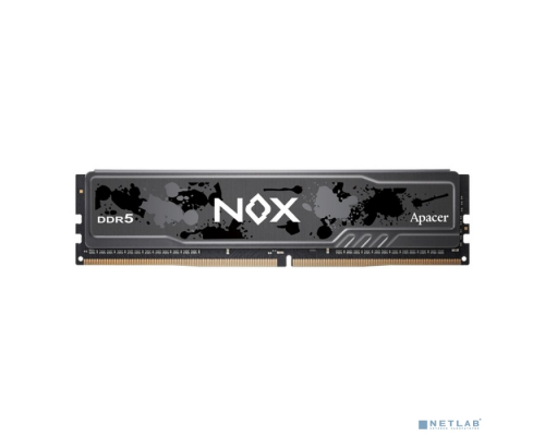 Модуль памяти Apacer DDR5 16GB 6000 MT/s CL40 AH5U16G60C512MBAA-1 NOX w/HS RP купить QBS.ru