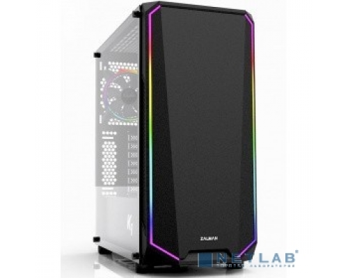 Корпус MidiTower Zalman K1 (K1REV.B) Black без БП  { боковое окно, ATX} купить QBS.ru