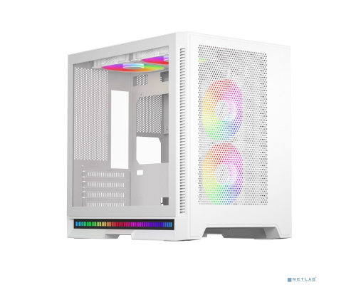 Корпус 1STPLAYER STEAM PUNK SP6 White / mATX, TG / SP6-G-W купить QBS.ru