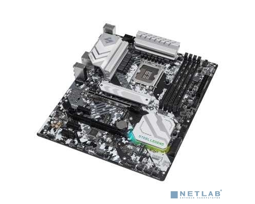 Материнская плата Asrock H670 STEEL LEGEND {Intel H670,LGA 1700,ATX} купить QBS.ru