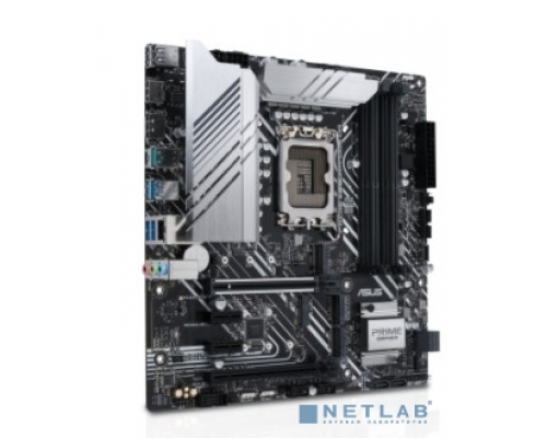 Материнская плата ASUS PRIME Z690M-PLUS D4{Intel Z690,LGA 1700,mATX (uATX)} купить QBS.ru