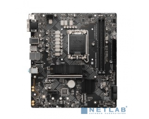 Материнская плата MSI PRO B660M-B DDR4 {Intel B660,LGA 1700,mATX (uATX)} купить QBS.ru