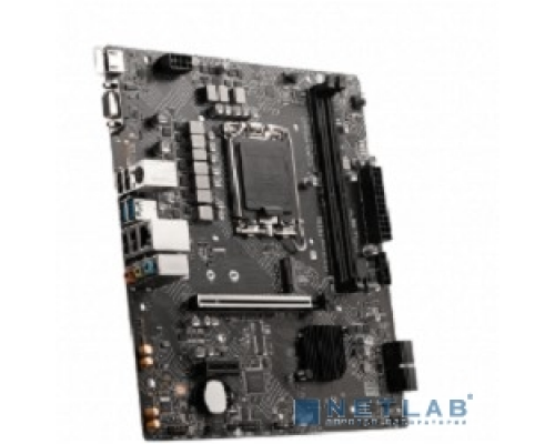Материнская плата MSI PRO B660M-B DDR4 {Intel B660,LGA 1700,mATX (uATX)} купить QBS.ru