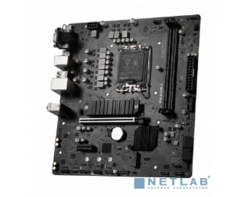 Материнская плата MSI PRO B660M-G DDR4  {Intel B660,LGA 1700,mATX (uATX)} купить QBS.ru