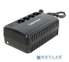 ИБП CyberPower BU1000E ИБП {Line-Interactive, 1000VA/600W (4 EURO)}