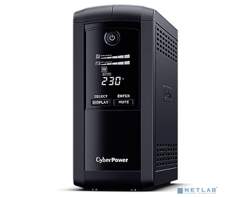 ИБП CyberPower VP1000EILCD ИБП {Line-Interactive, Tower, 1000VA/550W USB/RS-232/RJ11/45  (6 IEC С13)} купить QBS.ru