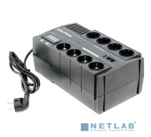 ИБП CyberPower BR1000ELCD ИБП {Line-Interactive, 1000VA/600W USB/RJ11/45/USB charger A  (4+4 EURO)}