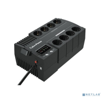 ИБП CyberPower BS850E ИБП {Line-Interactive, 850VA/480W USB, (4+4 EURO)}