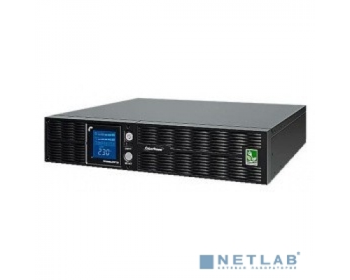 ИБП CyberPower PLT1000ELCDRT2U ИБП {Line-Interactive, Rack, 1000VA/900W USB/RS-232/EPO/SNMPslot (8 IEC С13)} купить QBS.ru