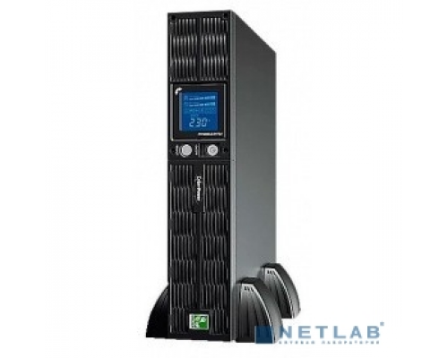 ИБП CyberPower PLT1000ELCDRT2U ИБП {Line-Interactive, Rack, 1000VA/900W USB/RS-232/EPO/SNMPslot (8 IEC С13)} купить QBS.ru