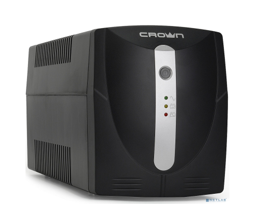 ИБП CROWN ИБП CMU-1000X {1000VA/700w; Line Interactive;3 х EURO; 12V7AH х 2} купить QBS.ru