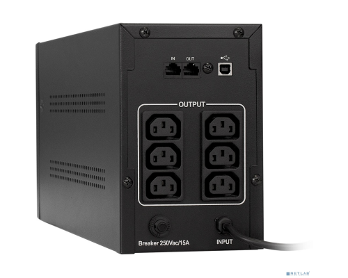 ИБП Exegate EP287659RUS ИБП ExeGate SpecialPro Smart LLB-3000.LCD.AVR.C13.RJ.USB <3000VA/1800W, LCD, AVR, 6*IEC-C13, RJ45/11, USB, Black> купить QBS.ru