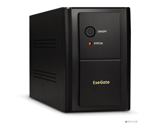 ИБП Exegate EP285499RUS ИБП ExeGate SpecialPro UNB-1500.LED.AVR.EURO.RJ <1500VA/950W, LED, AVR, 4 евророзетки, RJ45/11, Black> купить QBS.ru