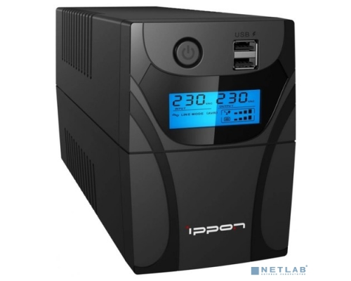 ИБП Ippon Back Power Pro II 700 black {1030304} купить QBS.ru