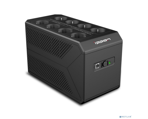 ИБП Ippon Back Comfo Pro II 650  black {1189988} купить QBS.ru
