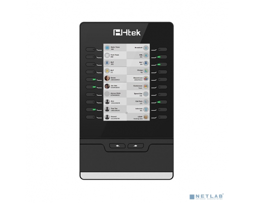 VoIP-телефон Htek UC46 консоль расширения c б/п купить QBS.ru