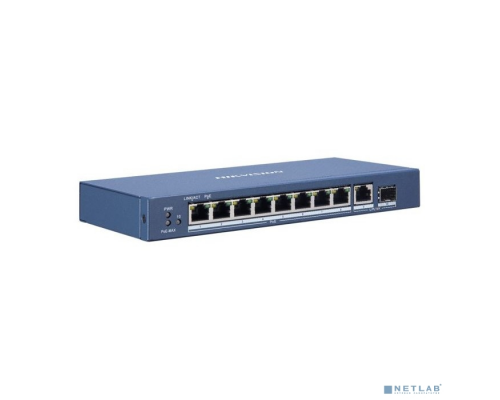 Коммутаторы HIKVISION DS-3E0510P-E/M 8 RJ45 1000M PoE с грозозащитой 6кВ купить QBS.ru