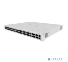 Сетевое оборудование MikroTik CRS354-48P-4S+2Q+RM Коммутатор Cloud Router Switch 354-48P-4S+2Q+RM with RouterOS L5 license