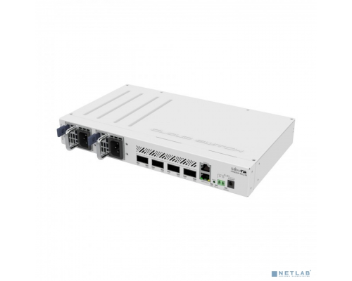 Сетевое оборудование MikroTik CRS504-4XQ-IN Коммутатор 4*QSFP28, 100Gbit купить QBS.ru