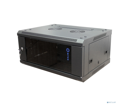 Монтажный шкаф 5bites TC6401-06B Шкаф телекоммуникационный 6U / 600*450 / WALL / BLACK купить QBS.ru