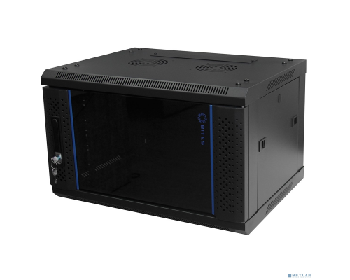 Монтажный шкаф 5bites TC6403-06B Шкаф телекоммуникационный 6U / 600*450 / WALL / BLACK купить QBS.ru